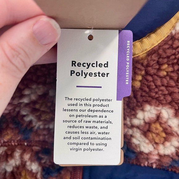 Patagonia NWT Retro-X Sherpa Fleece Zip-Up Vest - Picture 5 of 12